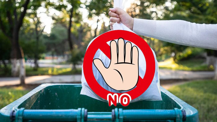 Что нельзя бросать в мусор